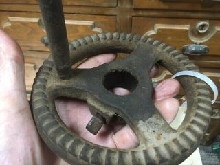 Champion Blower Forge Antique Post Drill Press Parts Top Advance Gear
