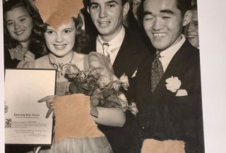 Rare Vintage Candid Photo Judy Garland 1940 High School Graduation 2