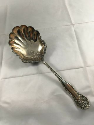 W M Rogers Wm Rogers Silver Plated Vintage Serving Spoon.  C572