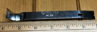 Rare Vintage Omega Tools No.  306 Pry Bar With Nail Puller Tool 5.  5” W.  Germany