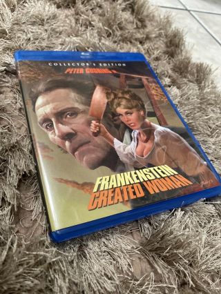 Frankenstein Created Woman Bluray Horror Movie Rare Oop Collector’s Edition Cush
