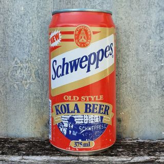 Rare Schweppes Kola Beer Soft Drink Can C.  1995