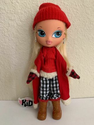 Girlz Girl Bratz Kidz Kid Wintertime Cloe Doll Clothes Boots Very Rare