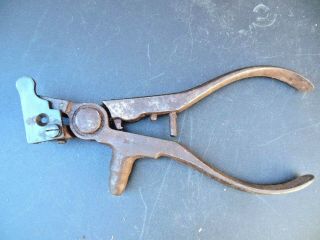 Vintage Rare Lyman Ideal 1884 Patent 38 - 40 Winchester Reloading Tool Mold