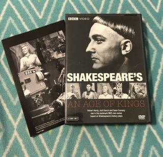 Shakespeare - An Age Of Kings (dvd,  2009,  5 - Disc Set) Rare