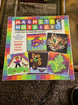 Rare Magnetic Mosaics,  2,  000 Magnetic Mosaics,  Creative Crafts,  Complete