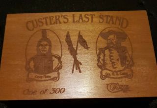 1991 Case Xx The Battle Of Little Bighorn Folding Trapper Knife 1/300 Rare Box
