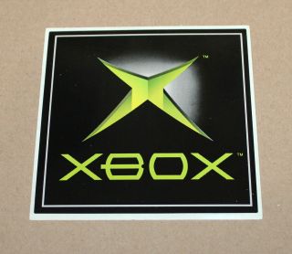 Old Xbox Promo Sticker Very Rare