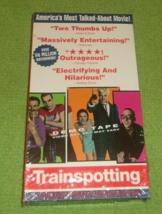 Trainspotting Vhs Demo Comedy Miramax Video Rare Very