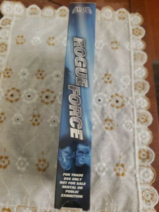 RARE SCREENER VHS Rogue Force (VHS 1998) Michael ROOKER PROMO TAPE 2