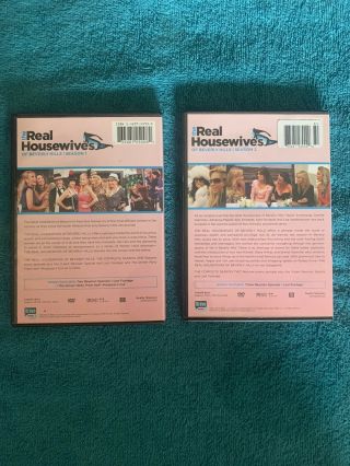 Bravo The Real Housewives of Beverly Hills: Season 1 one and 2 Two DVD 2012 RARE 2