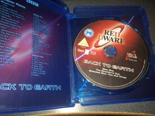Red Dwarf BACK TO EARTH The Directors Cut BLU RAY DVD Rare 3