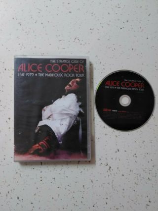 Cooper,  Alice.  Dvd.  Strange Case Of Alice Cooper Live 1979.  Extremely Rare.  Oop