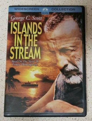 Islands In The Stream Dvd Rare Oop George C.  Scott,  David Hemmings.  R1 Us
