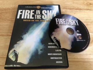 Fire In The Sky [dvd,  1993] Rare Oop Sci Fi