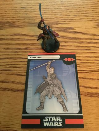 Exar Kun Star Wars Miniatures Champions Of The Force 13 Very Rare