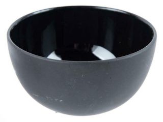 Set Of 4 Wedgwood Basalt Black Rare Lg 5 " Cereal Soup Serving Fruit Bowls