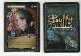Buffy The Vampire Slayer Ccg Pergamum Prophecy Promo Card Ww1 Spike.  Rare