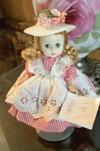 Vintage Madame Alexander American Girl Doll With Tags