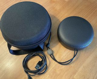 Bang & Olufsen Beoplay A1 Bluetooth Speaker Plus Hard Case Black - Rarely