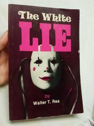 1982 Rare The White Lie By Walter T.  Res - Regarding Ellen G.  White