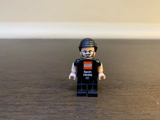 Authentic Lego Kevin Hinkle V.  2 Employee Business Card Minifigure Rare
