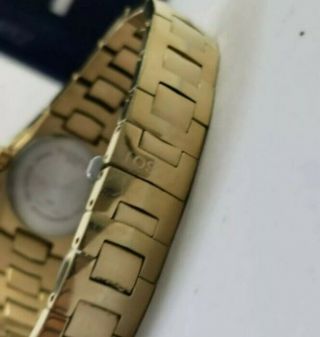 Vintage Tissot 1853 L520 Gold Plated Quartz Petite Ladies Watch 1342 Rare Box 3