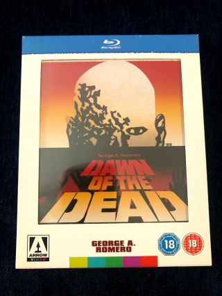 Dawn Of The Dead (1978) Blu - Ray 3 - Disc Set Arrow Video Rare Oop George Romero