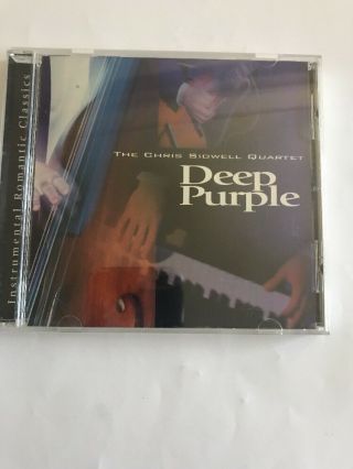 The Chris Sidwell Quartet•deep Purple•cd2002• - Rare - Vintage Ships N 24hrs