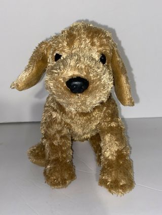 Ty Silk Classic Golden Labrador Retriever Dog Pup Cody Plush 13” Red Collar Rare