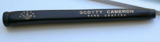 Rare Scotty Cameron Hand Crafted Leather Putter Grip