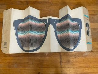 1990 Vintage Rare - Sunglasses/emergency Police Auto Sun Shade Sign Dash Visor