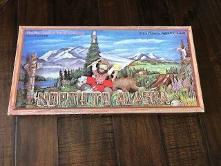 North To Alaska Travel Adventure Deluxe Edition Game 1984 Rare Vintage