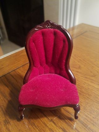 Victorian Ladys Chair 710 Concord Museum Dollhouse Furniture Miniatures