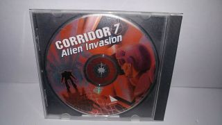 Corridor 7 Alien Invasion Pc Cd - Rom 1994 Capstone Rare Classic 90s Pc Games