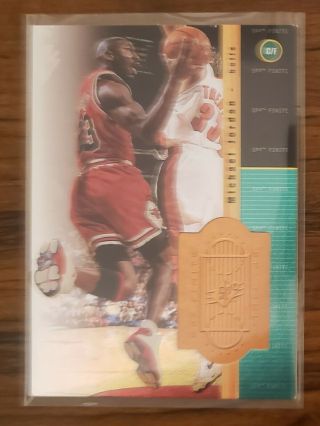 Michael Jordan 1998 Upper Deck Spx Finite Basketball Promo/sample S1 Bulls Rare
