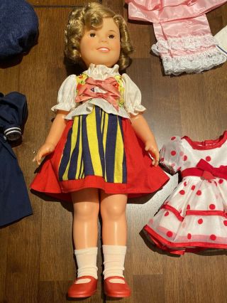 Vintage Ideal Shirley Temple Doll Stand Up And Cheer Outfit - 1972