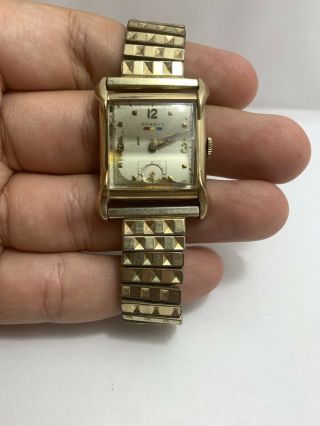 Vintage 10k Gold Filled Benrus Men’s Watch - Read