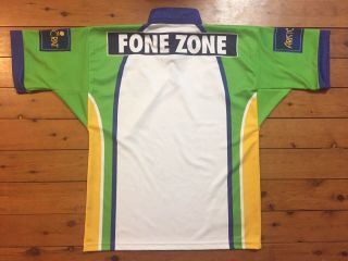 CANBERRA RAIDERS 2005 VINTAGE RARE AWAY ISC NRL RUGBY LEAGUE SHIRT JERSEY MEDIUM 3