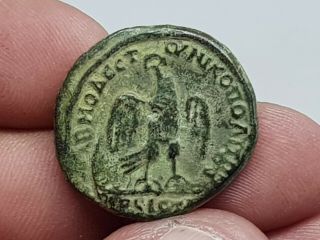 Rare Ancient Roman Bronze Coin Provincial Gordianus 10 Gr 25 Mm