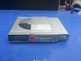 Vintage Rare Sony Mini Disk Walkman Mz - R37sp