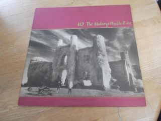 U2 Very Rare The Unforgettable Fire 1984 Usa 1st Press