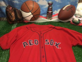 Rare Sports Authority Pedro Martinez No.  45 Boston Red Sox Xl T - Shirt Jersey C6