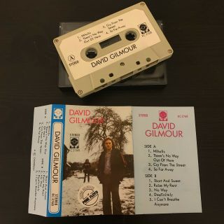 David Gilmour - S/t (rare Indonesian Cassette Tape) Rc 2768 - Pink Floyd