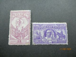 Queensland Stamps: Patriotic Fund - Rare - (k197)