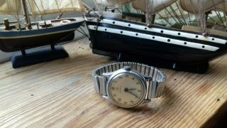 Mens Gents Rare Vintage Military Or Railway Services Ingersoll Triumph Watch