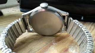 Mens gents rare vintage military or railway services ingersoll triumph watch 3