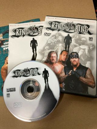 Wwe - King Of The Ring 2002 (dvd,  2002) Rare