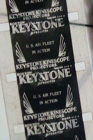 4 " 16mm Antique Vintage 16mm Keystone Kinescope Film Usaf Us Air Fleet Action