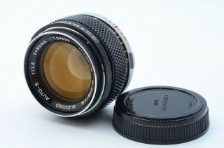 Rare Ex Olympus M - System G.  Zuiko Auto - S 50mm F1.  4 Lens For M - 1,  Om Mount 17797